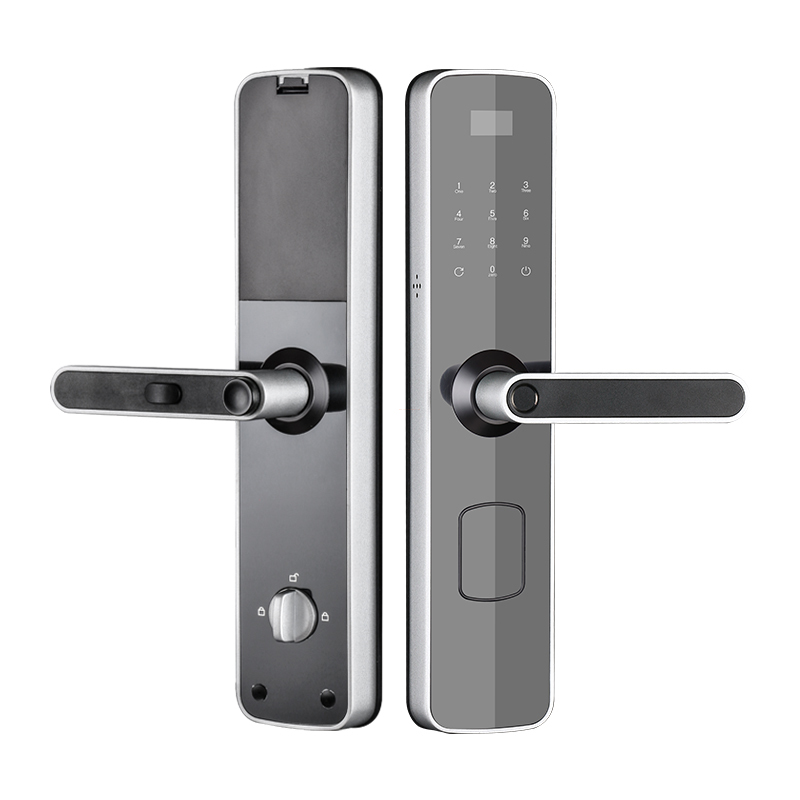 SLK-8831: 5-in-1 Digital Door Lock with Fingerprint, Password, Card, Key, and APP