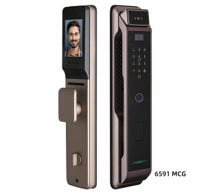 3D Face Recognition Finger Smart Door Lock Remote intercom Smart lock
