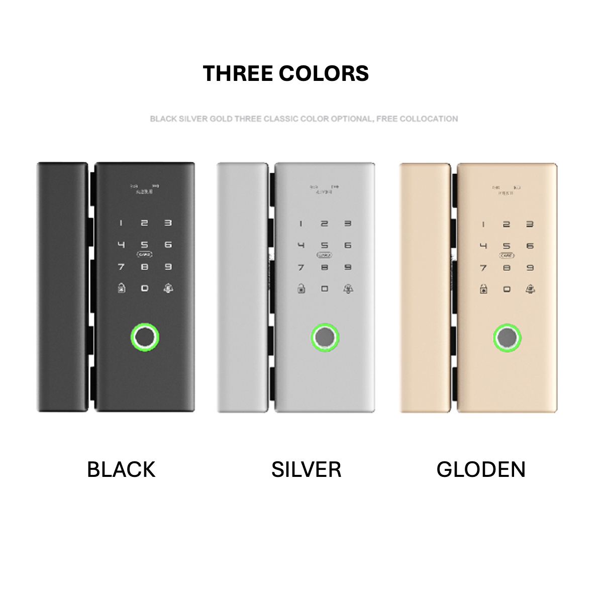 SLK-G200:Glass Door Smart Lock